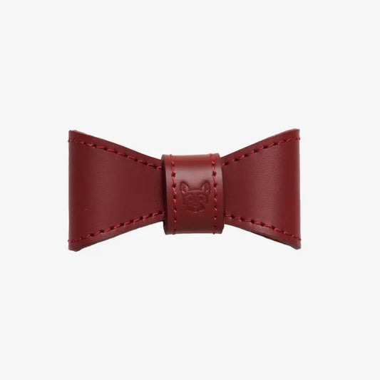 Bow tie for dog – Burgundy - Jacky's Place