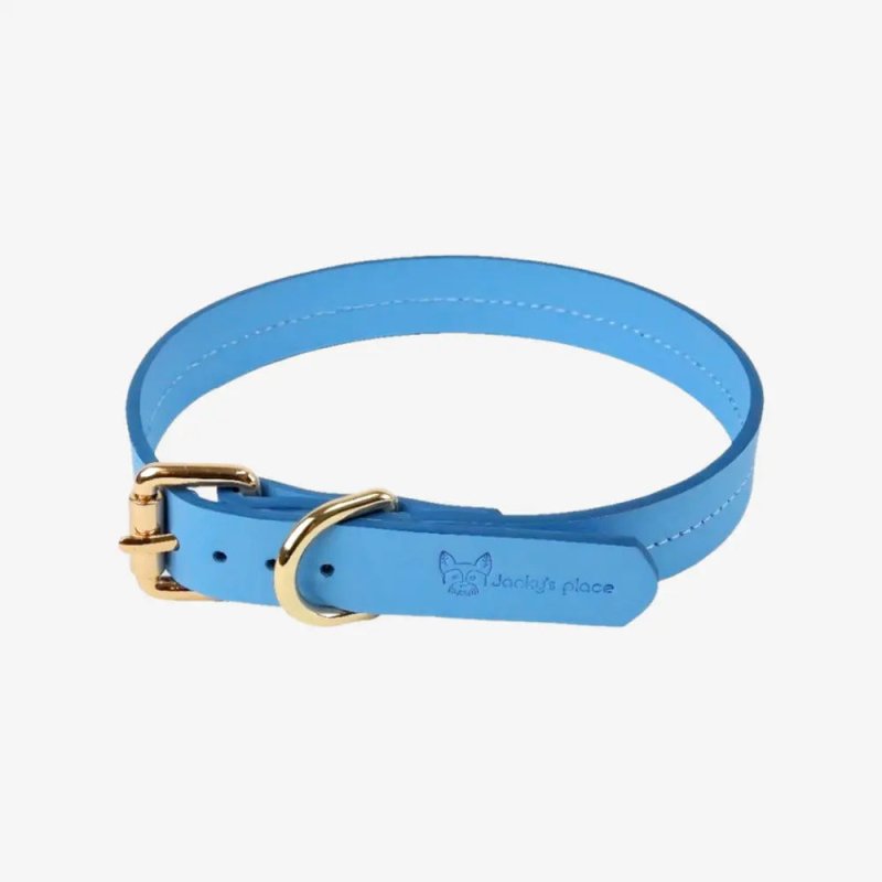 Elegance dog collar – Blue - Jacky's Place