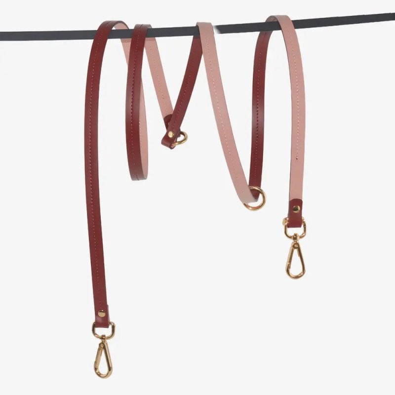 Handsfree Dog Leash Pink - Burgundy - Jacky's Place