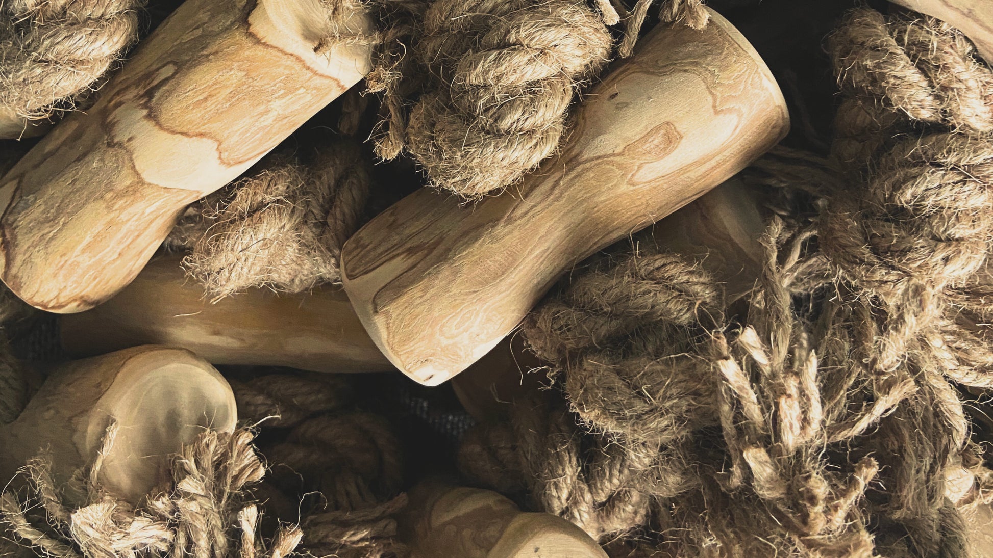 Coffee Wood Naturholz Seil umweltfreundlich Zahngesundheit Hunde