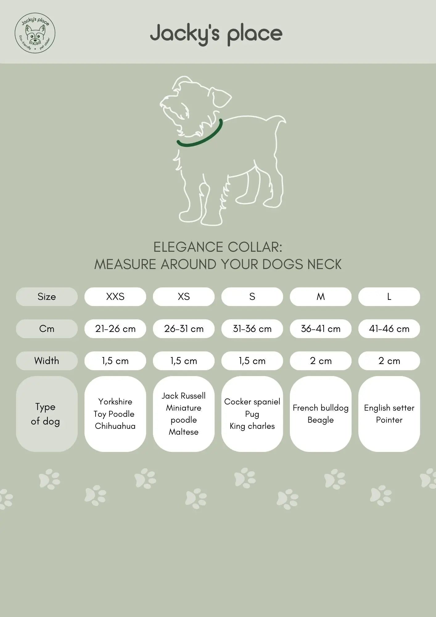 Elegance collar – Blue Jacky's Place