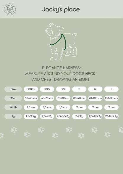 Elegance harness – Navy Jacky's Place