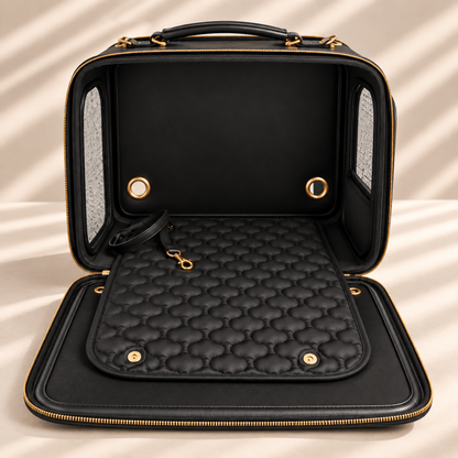 Bamboo Obsidian · Luxury Dog Carrier - Jacky's Place