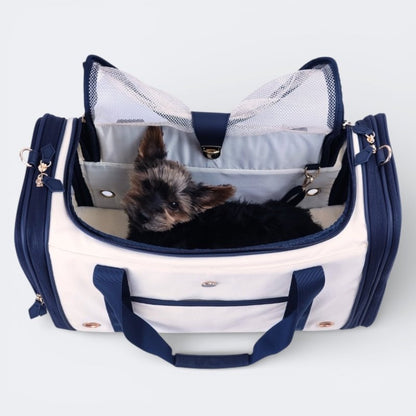 Canvas Dog Carrier Airline Approved | Eco - Friendly up to 8kg - Jacky's Place