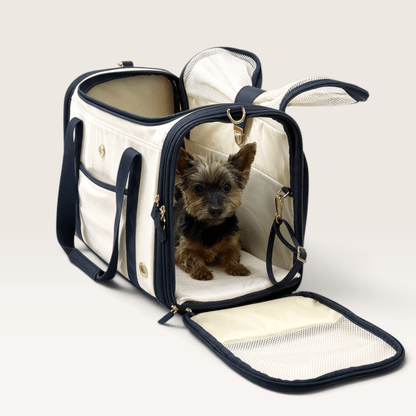 Canvas Dog Travel Carrier - Jacky's Place