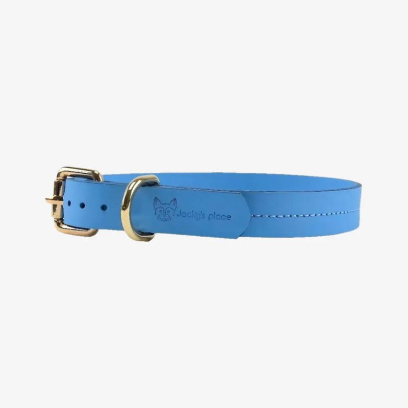 Elegance dog collar – Blue - Jacky's Place