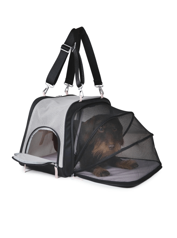 Mesh Pet Carrier Bag XTRA – Pink - Jacky's Place